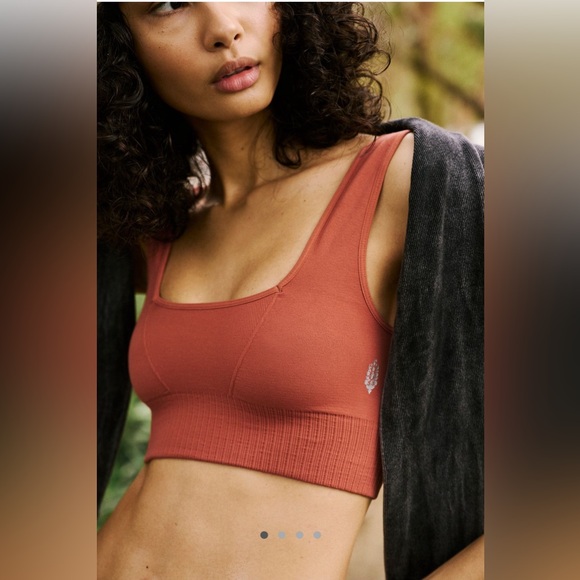 Free People Other - NWOT Free People Movement Good Karma Square Neck Bra